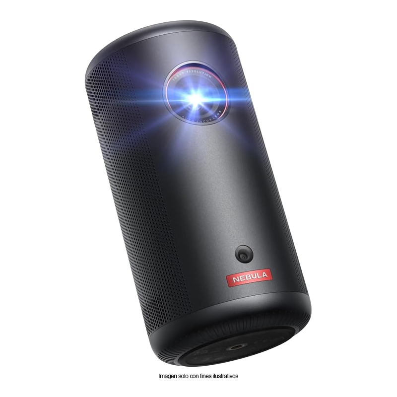 Proyector Nebula Capsule 3. Google TV, Hey Google. Con una pantalla de hasta 120"