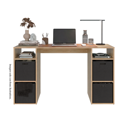 Escritorio Rectangular ELF 14551 color fresno