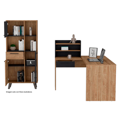 Combo de estudio Stanford CMW 8955, color tono miel wengue