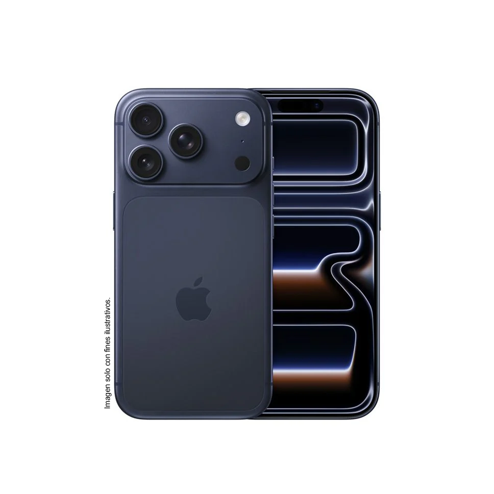 iPhone 17 ProMax Apple Color Azul intenso almacenamiento de 256GB