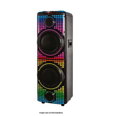 Super Woofer de 10" x 2, PA10DCC85M Sankey, 80W RMS de potencia