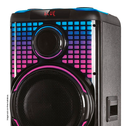 Super Woofer de 10" x 2, PA10DCC85M Sankey, 80W RMS de potencia