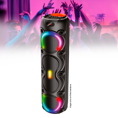 Bocina portátil Bluetooth 8" x 4 PA-8DC4N45 Sankey 30W RMS