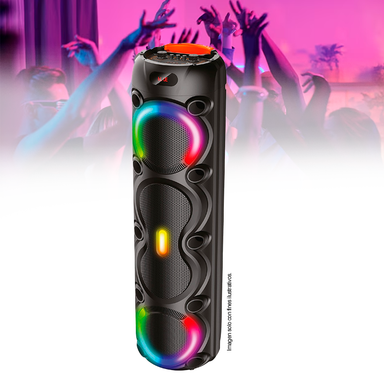 Bocina portátil Bluetooth 8" x 4 PA-8DC4N45 Sankey 30W RMS
