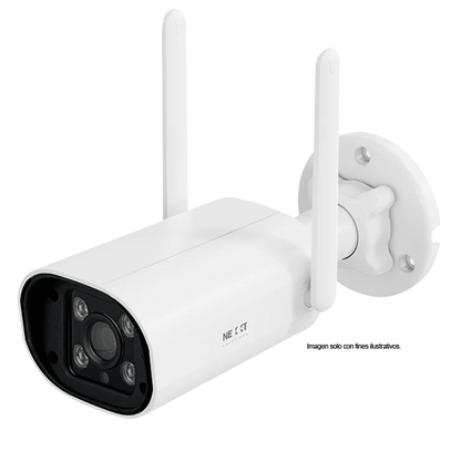 Cámara Inteligente Wi-Fi para exterior, 2K + 5MP, RJ45 NHC-OF10 Nexxt