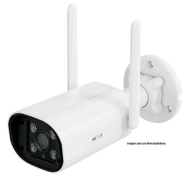 Cámara Inteligente Wi-Fi para exterior, 2K + 5MP, RJ45 NHC-OF10 Nexxt