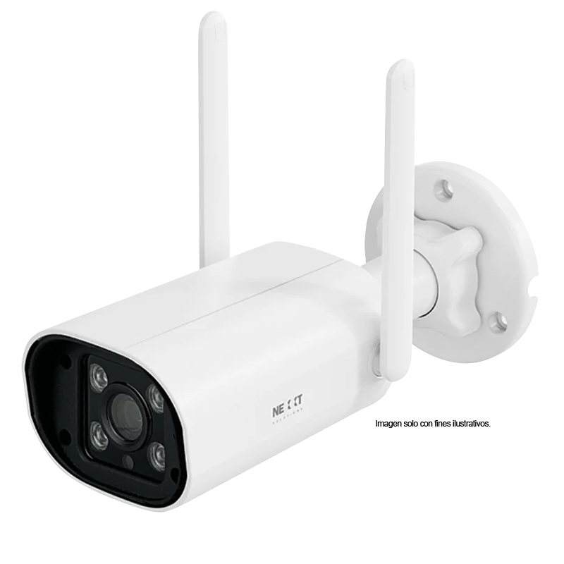 Cámara Inteligente Wi-Fi para exterior, 2K + 5MP, RJ45 NHC-OF10 Nexxt