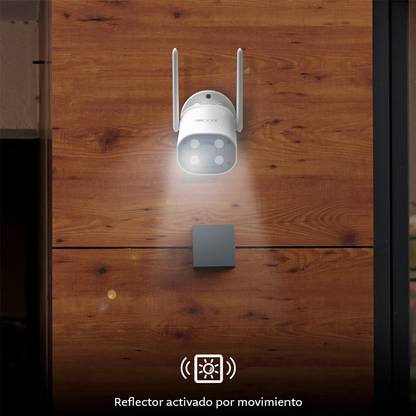 Cámara Inteligente Wi-Fi para exterior, 2K + 5MP, RJ45 NHC-OF10 Nexxt
