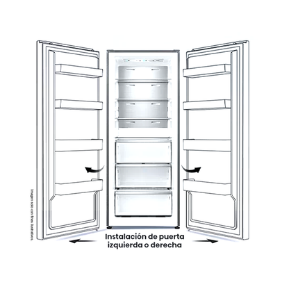 HISENSE CONGELADOR / REFRIGERADOR VERTICAL CONVERTIBLE  13,6 cu.ft. FV140NS5A