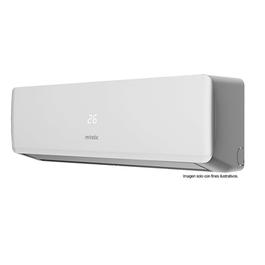 Aire acondicionado, Split, 24000 BTU, MY-ASR2476, Mystic, flujo de aire 4D, filtro de salud, tubería 100% cobre, protección anticorrosiva Dual Golden Finn.