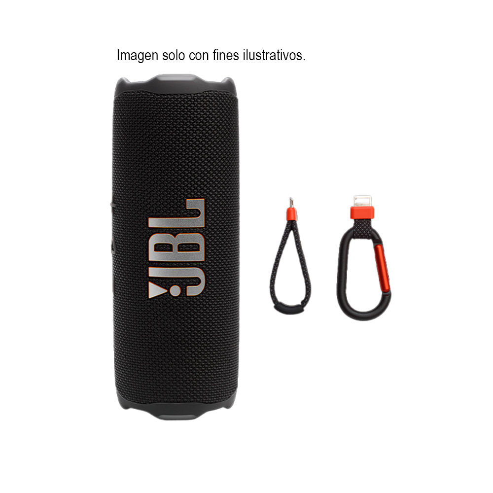 Bocina Portátil JBL JBLFLIP7BLKOAM Bluetooth Negra