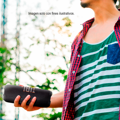 Bocina Portátil JBL JBLFLIP7BLKOAM Bluetooth Negra