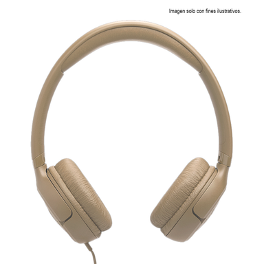Audifonos JBL Over Ear con Cable Tipo C JBLT530CBEGAM Beige