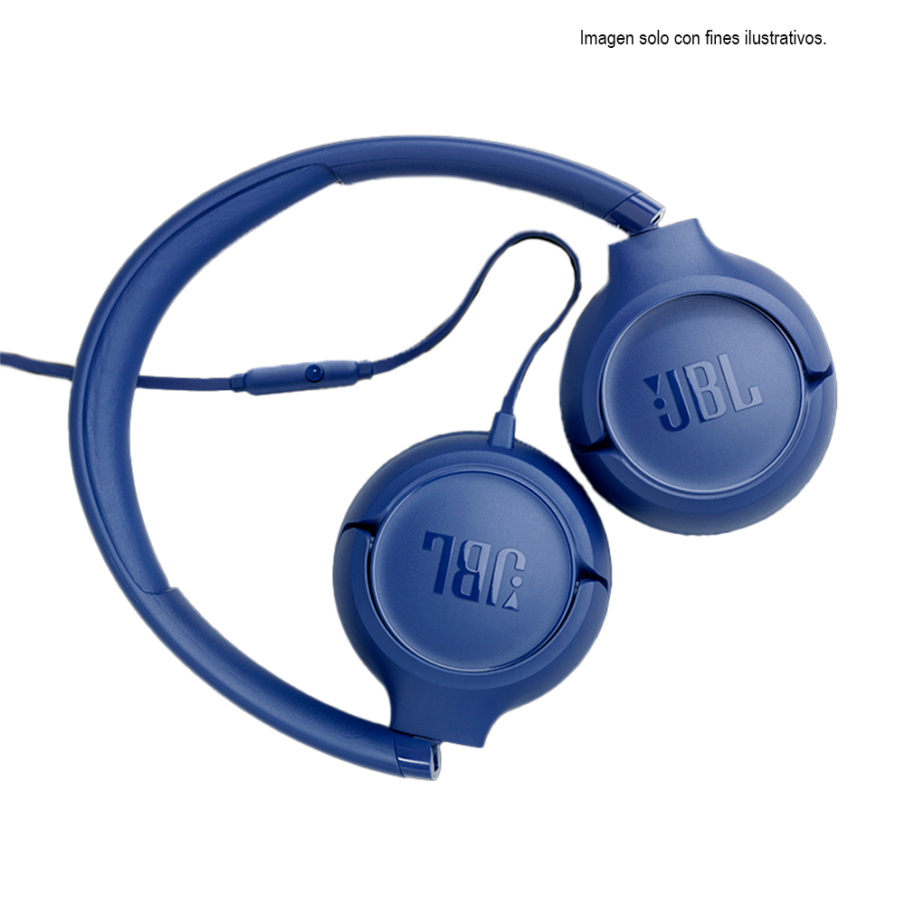Audifonos JBL Over Ear con Cable Tipo C JBLT530CBLUAM Azul