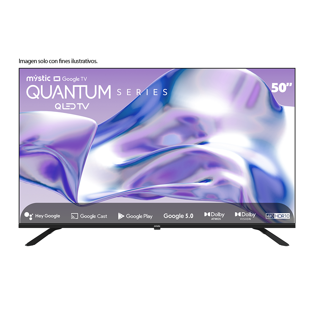 Televisor 50" QLED Smart, FHD modelo MY-SQG50508 Mystic