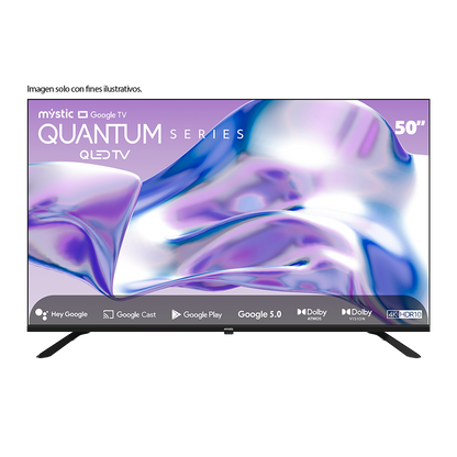 Televisor 50" QLED Smart, FHD modelo MY-SQG50508 Mystic
