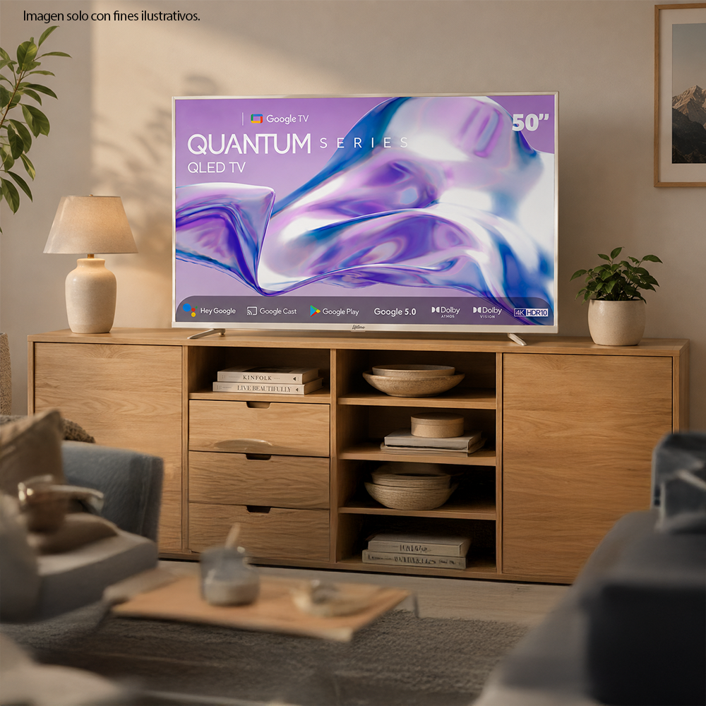 Televisor 50" QLED Smart, FHD modelo MY-SQG50508 Mystic