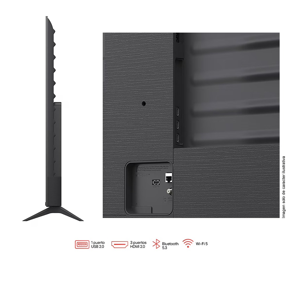 Televisor 65" 4K LED Smart, modelo 65NU850BPSA de LG