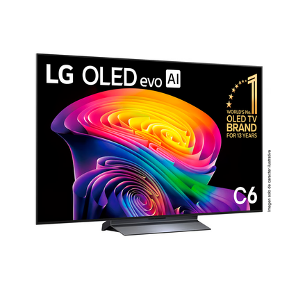 Televisor 55" 4K OLED Smart, modelo OLED55C6PSA de LG