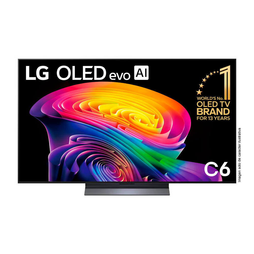 Televisor 55" 4K OLED Smart, modelo OLED55C6PSA de LG