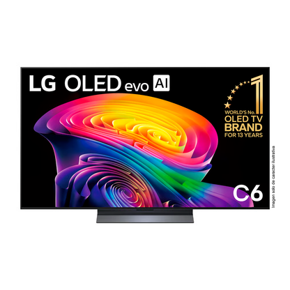 Televisor 55" 4K OLED Smart, modelo OLED55C6PSA de LG