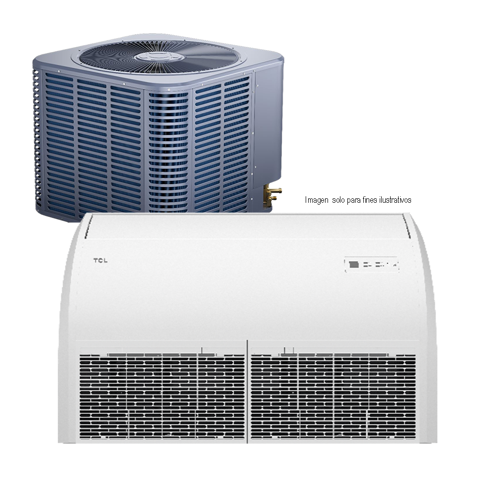 Aire acondicionado Piso Techo, inverter 3 TON modelo TCE-36CHDV2O(TCE-36ZCRH/DV2I) TCL.