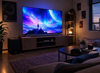 Combo Televisor QLED Smart 75" 4K, QN75Q6FAAPXPA + Teatro en casa HW-B450/ZP Samsung
