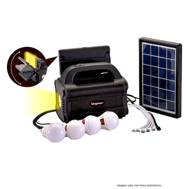 Combo de cortagrama 51.7CC G840231  HOTECHE + kit solar KM-S35333BLS, con panel de 6V G840231