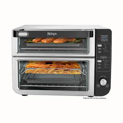 Doble Horno DCT401 NINJA 12 funciones en un solo tosta hornos