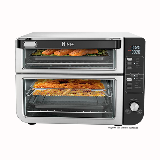 Doble Horno DCT401 NINJA 12 funciones en un solo tosta hornos