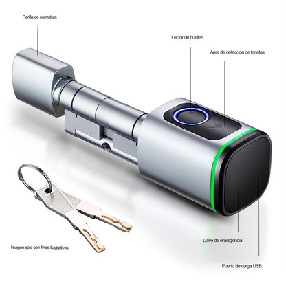 Cerradura Smart cilíndrica LK-CIL.