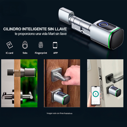 Cerradura Smart cilíndrica LK-CIL.