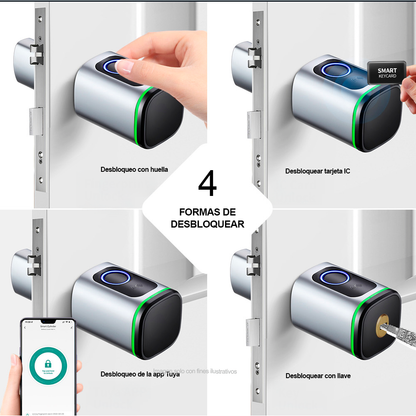 Cerradura Smart cilíndrica LK-CIL.