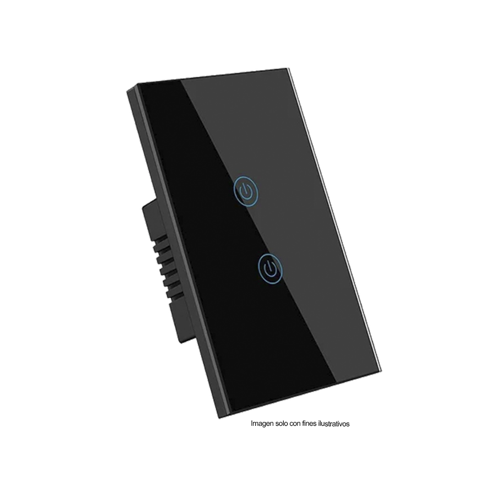 Interruptor de luz inteligente 2GANG+BLE DS121B2G