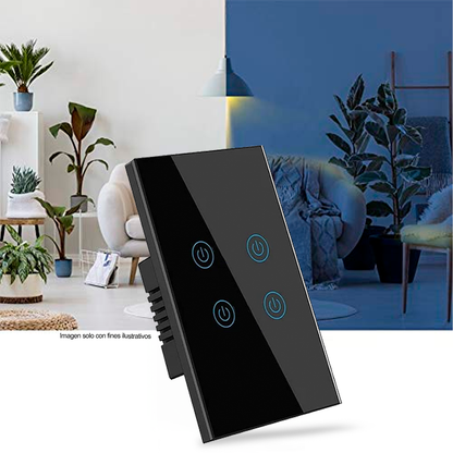 Switch Smart wall 4GANG+BLE DS121B4G