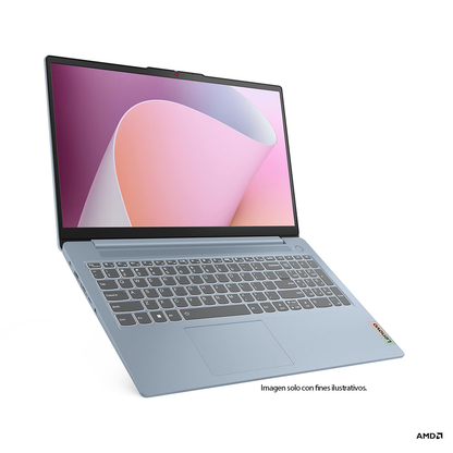 Laptop IdeaPad Slim 3 (82XM016JGJ) 15.6" procesador AMD Ryzen 7 5825U, 16GB 1TB SSD windows 11, Lenovo