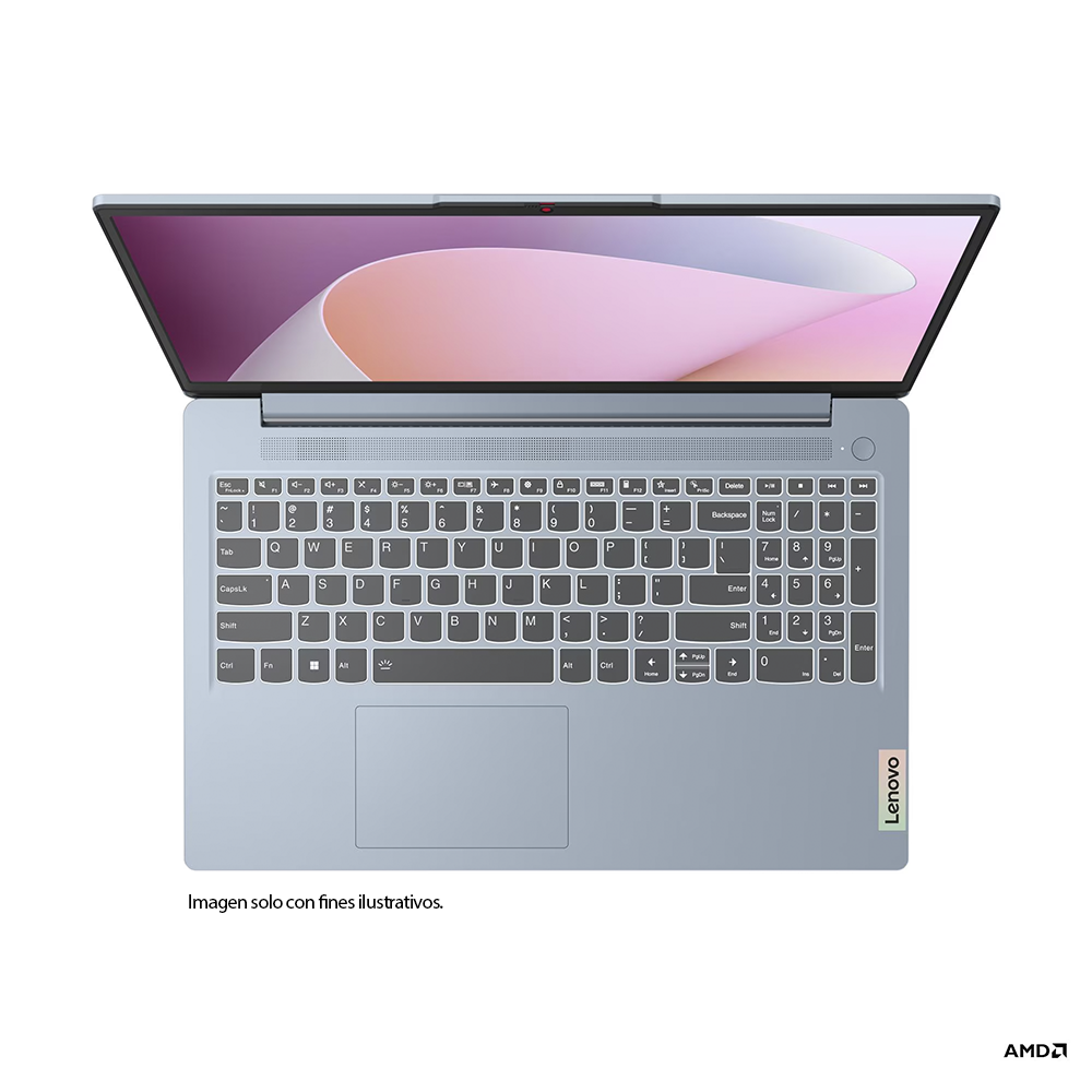 Laptop IdeaPad Slim 3 (82XM016JGJ) 15.6" procesador AMD Ryzen 7 5825U, 16GB 1TB SSD windows 11, Lenovo