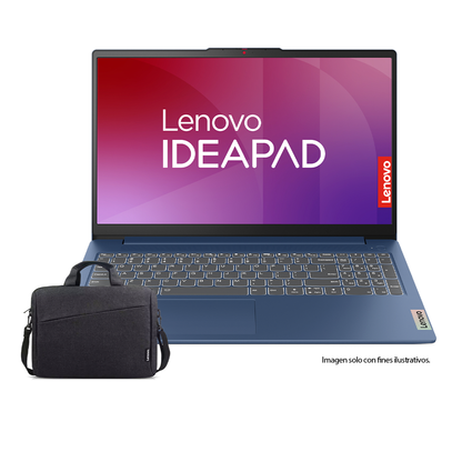 IdeaPad Slim 3 modelo 15ABR8 (82XM016KGJ) pantalla 15.6" procesador AMD Ryzen 5 5625U 16Gb 512GB, windows 11, Lenovo