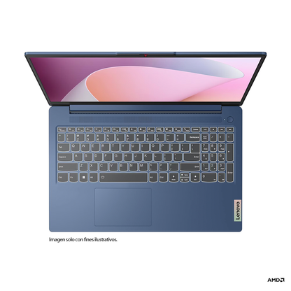 IdeaPad Slim 3 modelo 15ABR8 (82XM016KGJ) pantalla 15.6" procesador AMD Ryzen 5 5625U 16Gb 512GB, windows 11, Lenovo