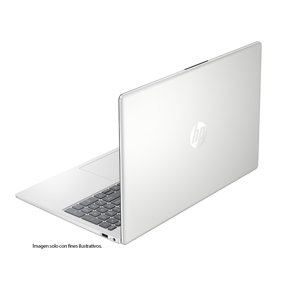 Laptop 15-fc0353la (D6ZM8LA) HP, procesador AMD Ryzen 5 7530U, pantalla 15.6" 8GB 512GB, windows 11 color plateado natural