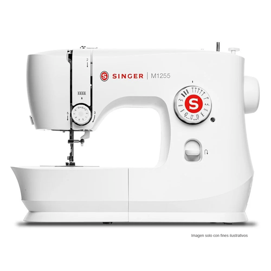 Máquina de coser M1255 SINGER, selector de ancho ZIGZAG