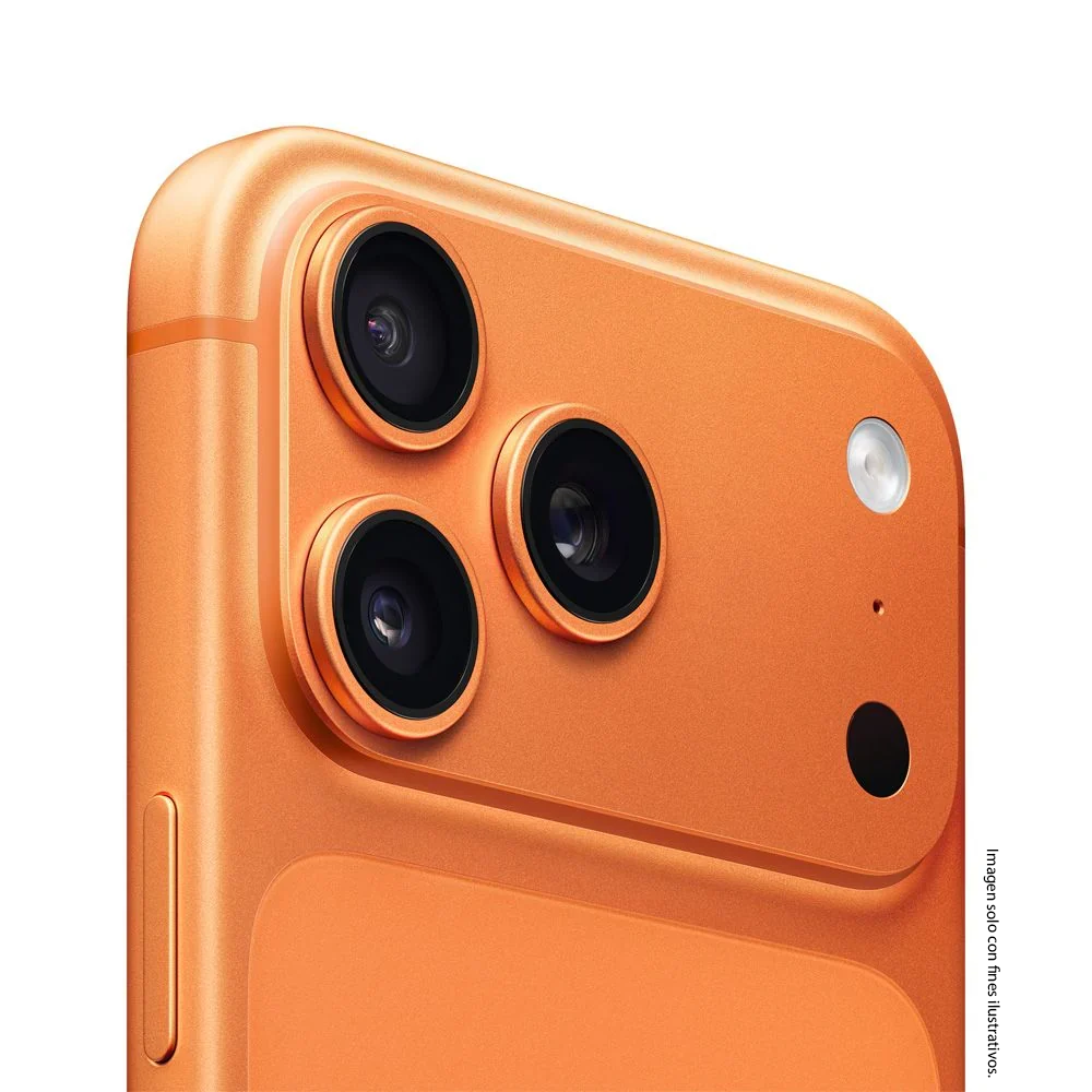 Iphone 17 Pro Apple de 256GB color naranja cósmico