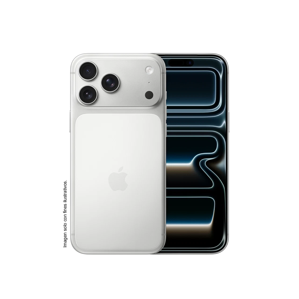 iPhone 17 ProMax Apple Color silver almacenamiento de 512GB