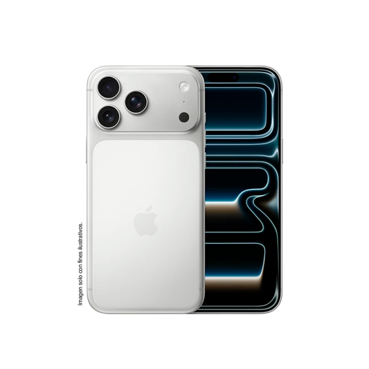 iPhone 17 ProMax Apple Color silver almacenamiento de 512GB