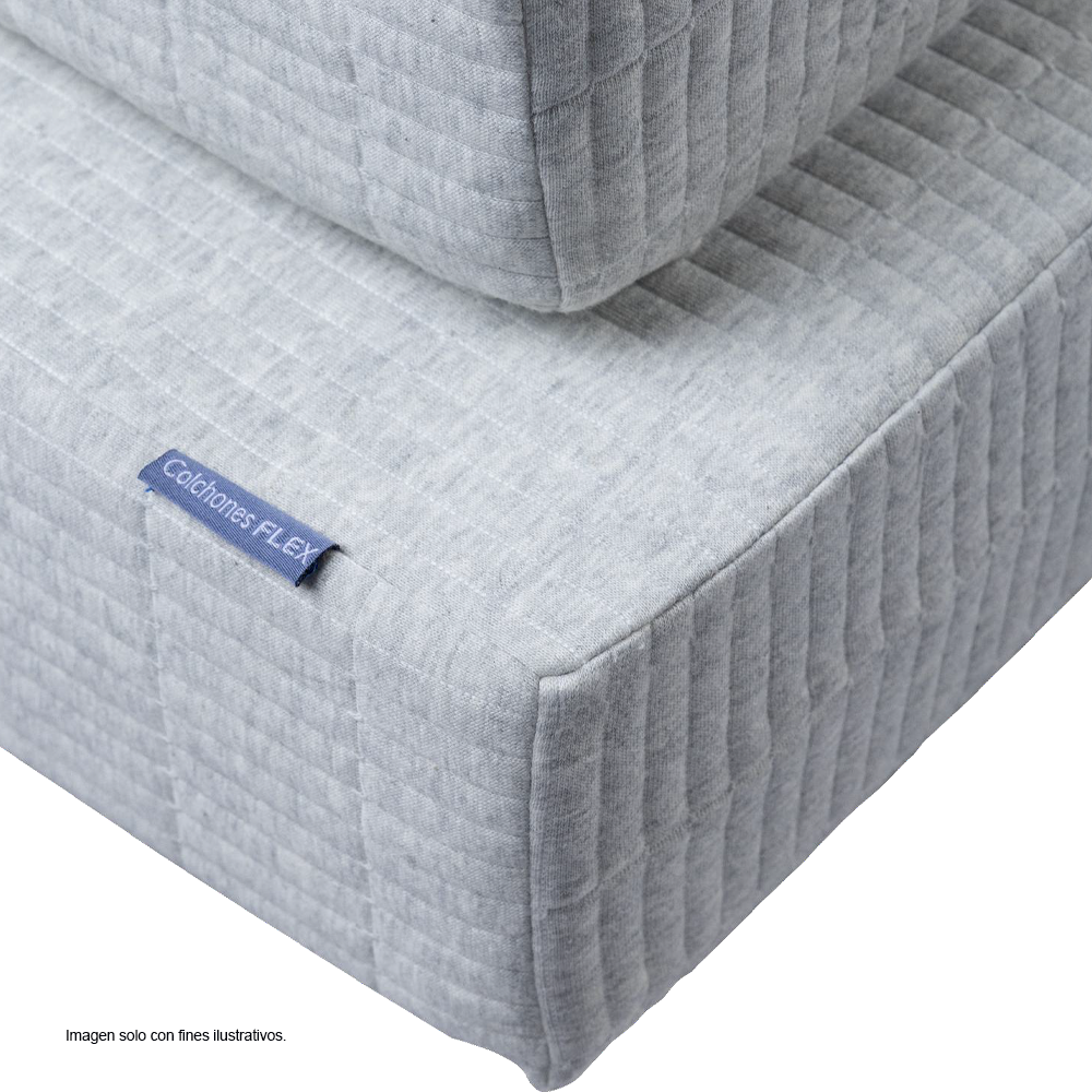 Colchón de Cuna de 5" color gris doble (T152)