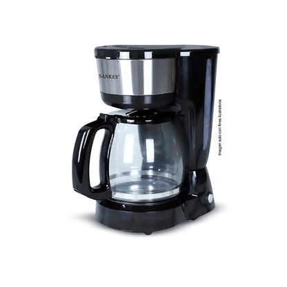 Cafetera de 12 tazas CM-1253ST Sankey color negro