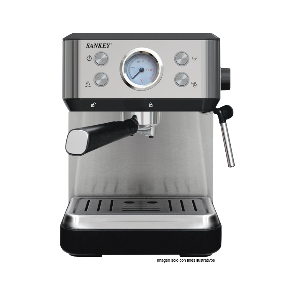 Cafetera para expreso CM-E1220 Sankey, opción 1 y 2 tazas, 1100W