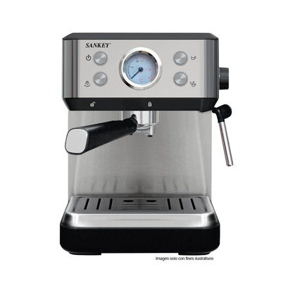 Cafetera para expreso CM-E1220 Sankey, opción 1 y 2 tazas, 1100W