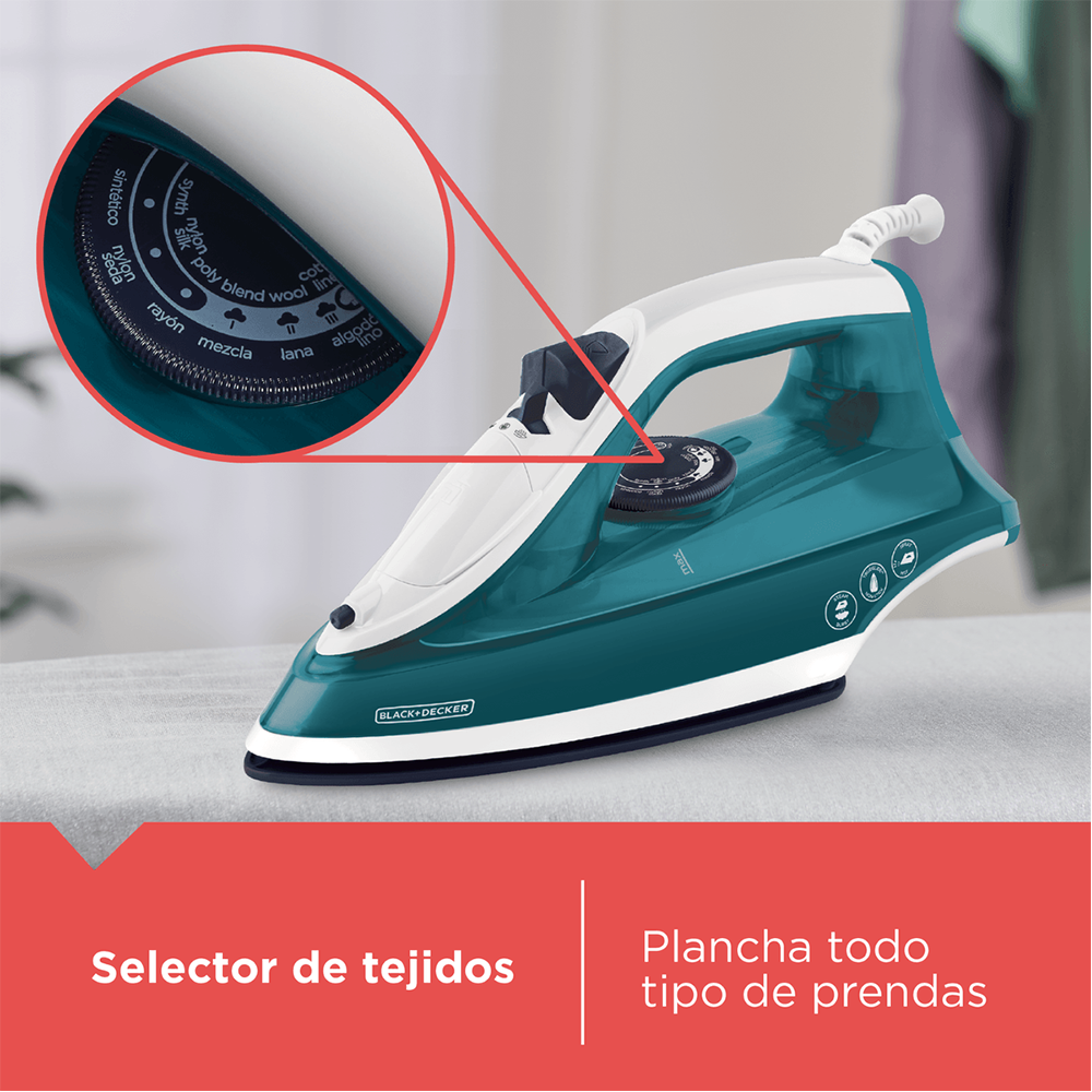 Plancha antiadherente 1RBD365 Black & Decker