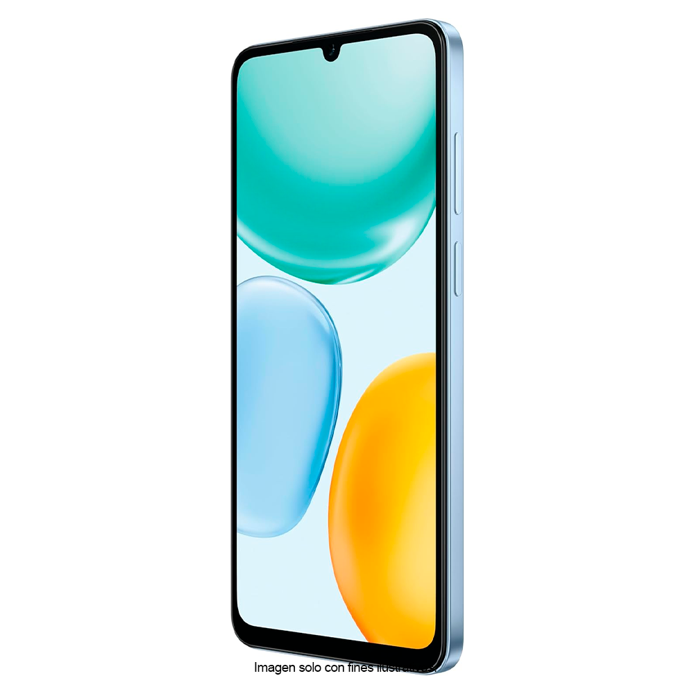 Celular X5D color azul marea, 4GB+64GB, pantalla 6.7" dual card. Honor